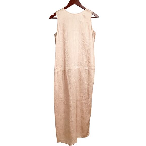 Zero + Maria Cornejo Iro Pink Silk Draped Midi Dress NEW 0 - Picture 5 of 8